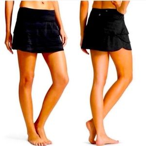 Athleta Women’s Swing Black Skirt/Skort - Size XS (Extra-Small)